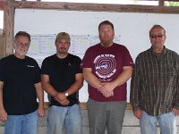 Match 13 Group Relay Winners - Bob Shields, Ken Christoff, Brad Baxter, Steve Brennen
